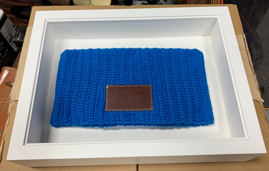 FRAMED Love Your Melon x Facebook Solid Blue Knit Beanie Zuck Social Media CEO's