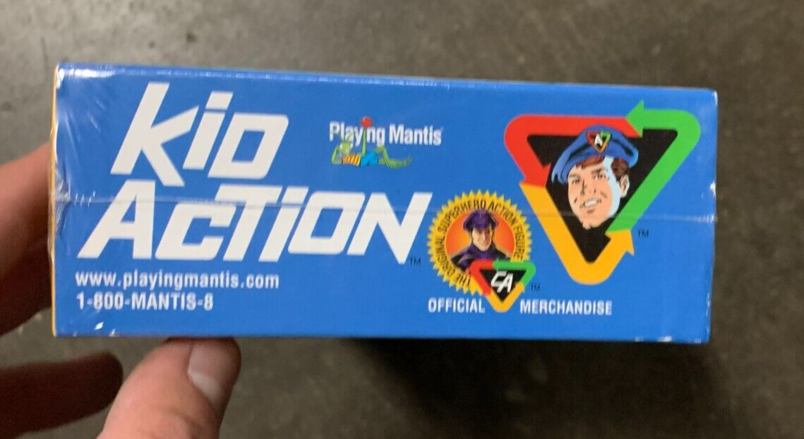 FACTORY SEALED Playing Mantis "Kid Action" Collectors Action Figure 2000 NIB