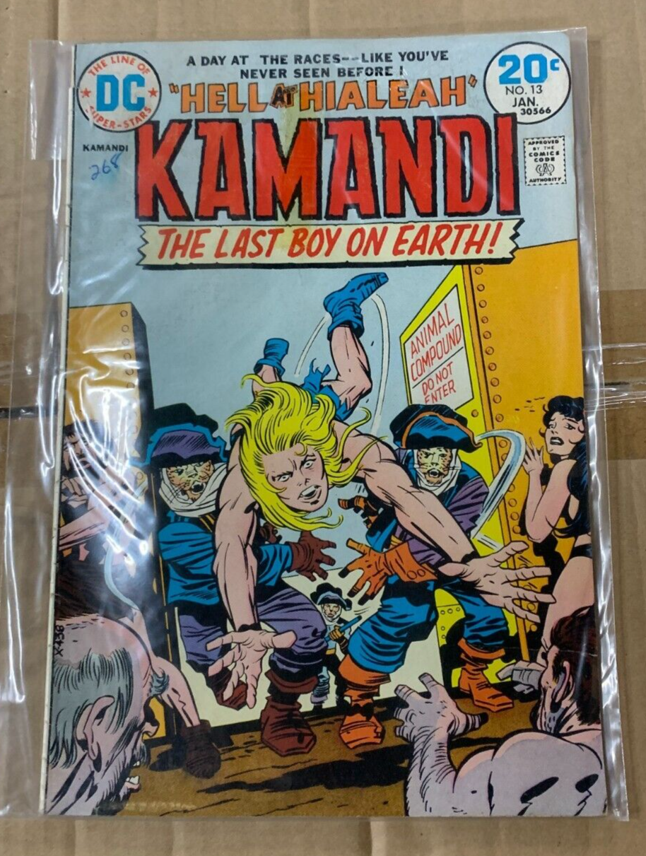 DC Comics "Kamandi" #13 (1974) Last Boy On Earth! Jack Kirby Mike Royer